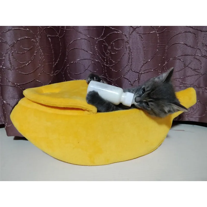 Banana Cat Bed House