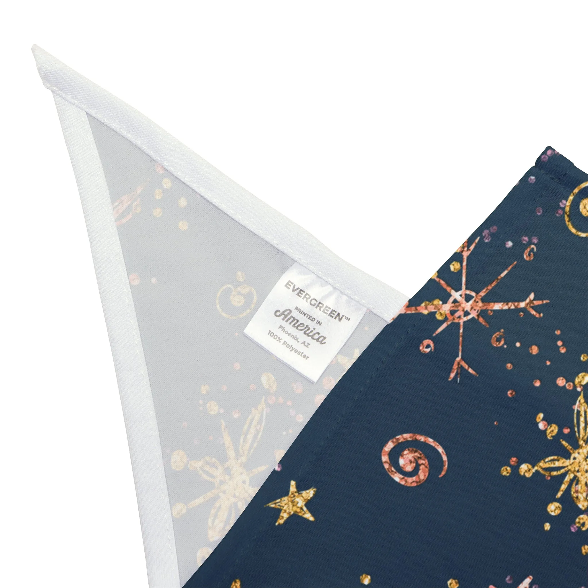 Bandana, Christmas Stars, Pet Bandana