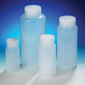 Bottles, Wide Mouth, LDPE, Natural 1000 ml