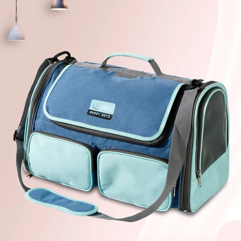 Cat Soft-Sided Travel Carrier Foldable Pet Bag