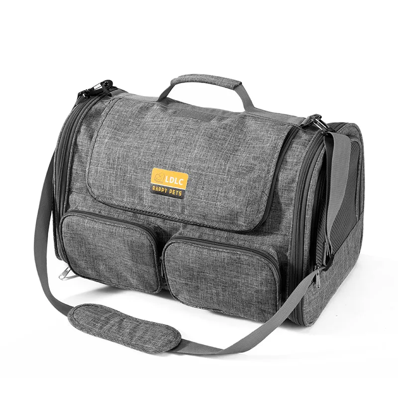 Cat Soft-Sided Travel Carrier Foldable Pet Bag