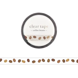 Coffee Beans PET Clear Tape