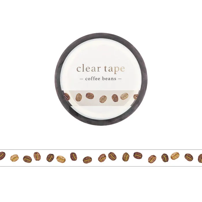 Coffee Beans PET Clear Tape