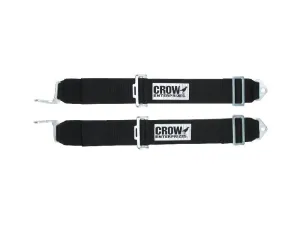 Crow Standard 3" Latch & Link Individual Shoulder Harness - Purple