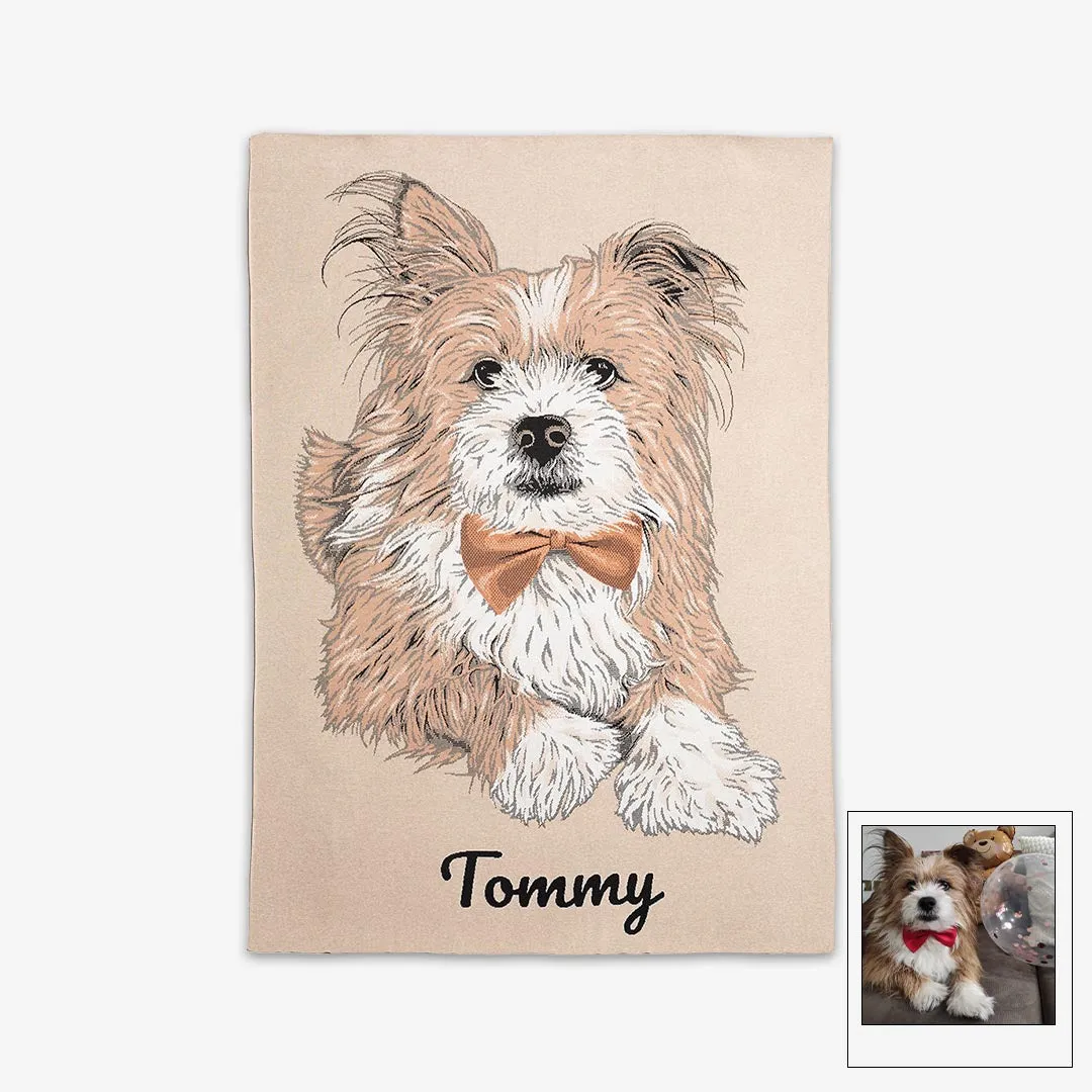 Custom Pet Full Body Knitted Blankets