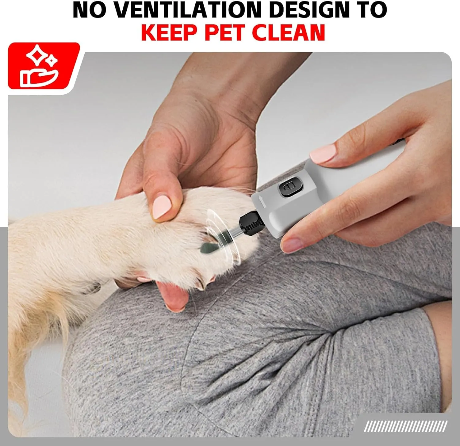 Dog Nail Grinder - , 5  W LED ,40 ,,