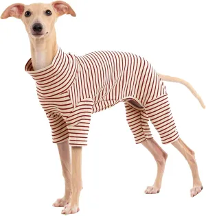 Dog Sweaters for Small Dogs Girls Boys, Striped Pet Sweaters for Fall Winter Dog Clothes, Turtleneck Pullover Knitwear for Small Medium Large Dogs