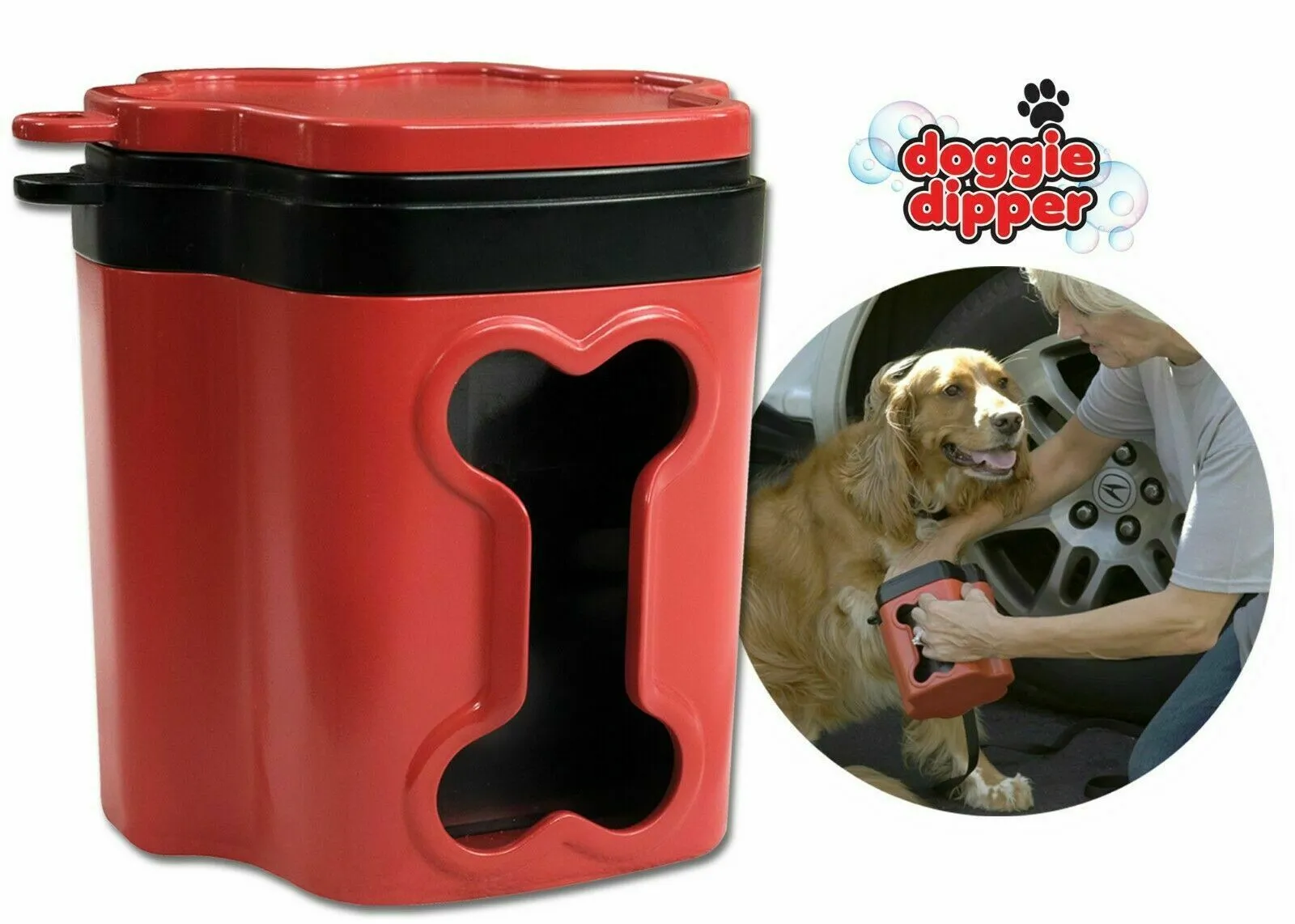 Doggie Dipper - Portable Paw Cleaner