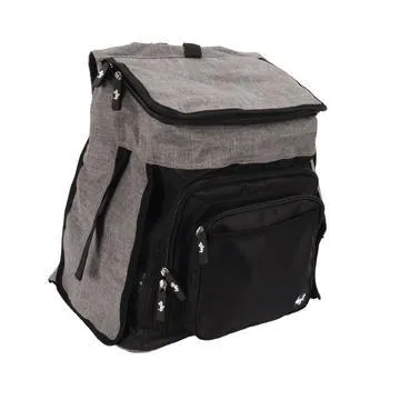 DogIt Explorer Soft Backpack Grey & Black