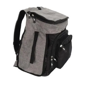 DogIt Explorer Soft Backpack Grey & Black