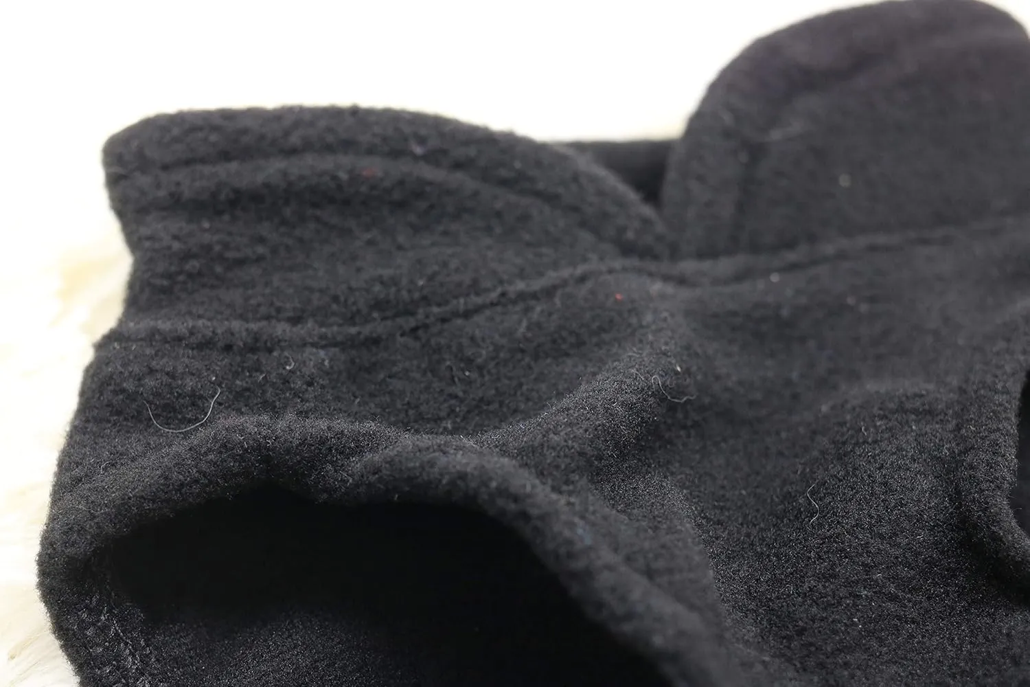 DroolingDog Cat Sweaters Cat Clothes for Cats Only Fleece Vest for Small Cats, Medium, Black