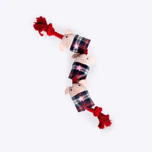Fat Face Pigs in Blankets Dog Toy