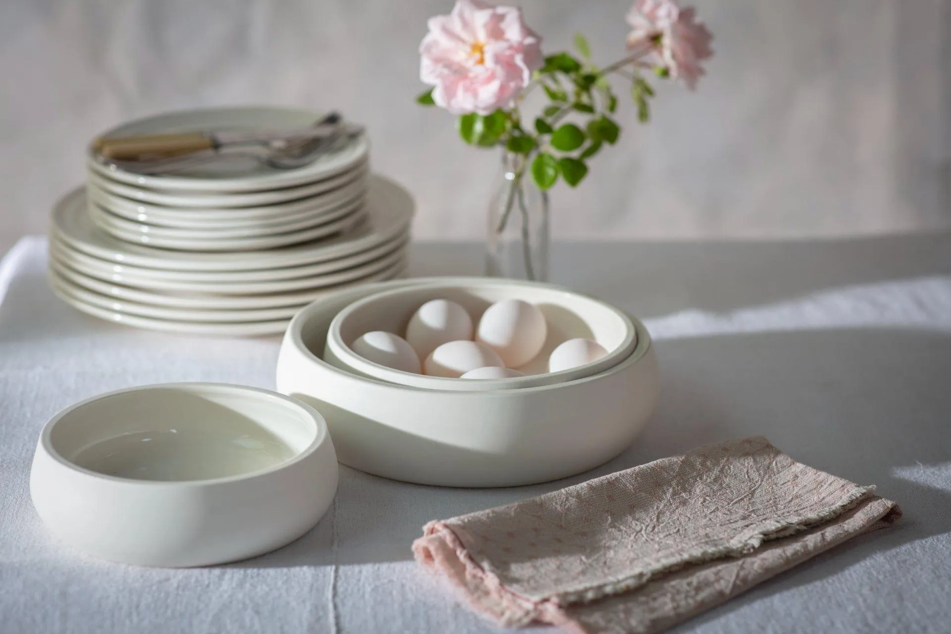 Flat Nesting Bowls- Set of Three by John Julian