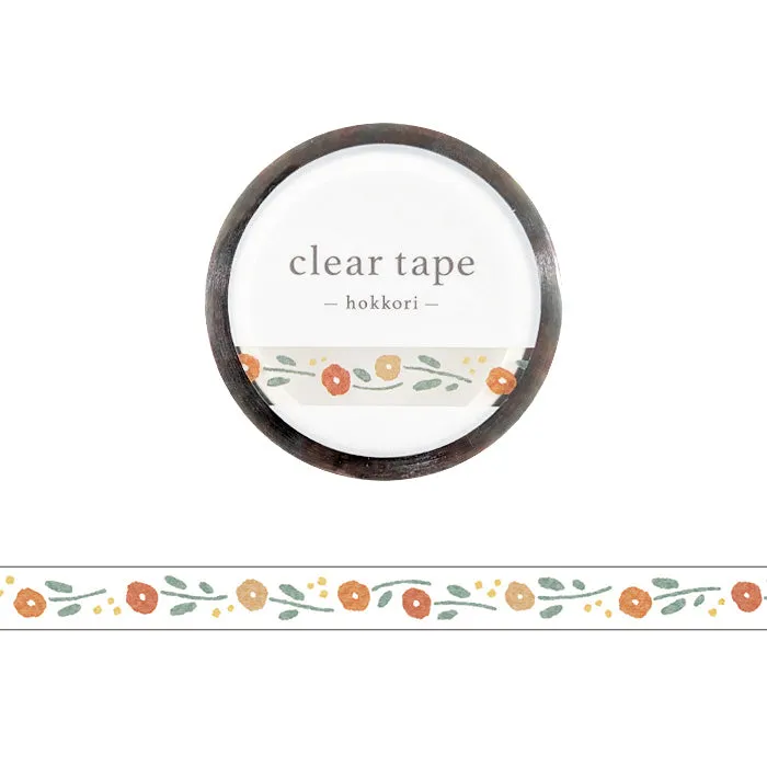 Hokkori Hana PET Clear Tape