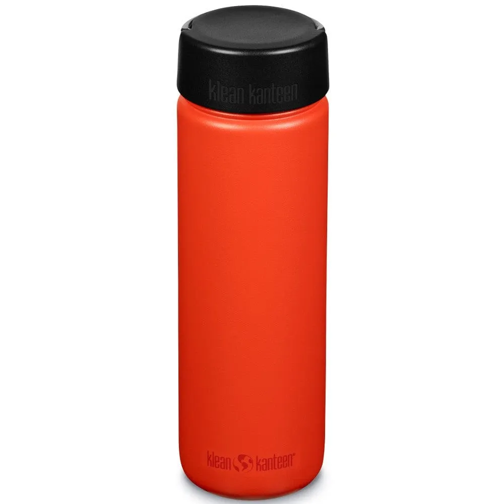 Klean Kanteen 27oz 800ml Wide Water Bottle with Loop Cap - Tiger Lily