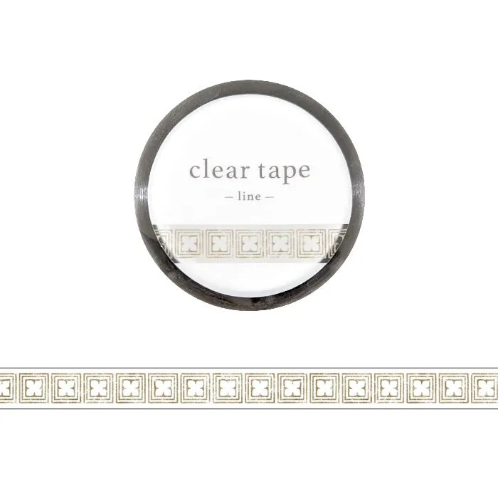 Line Box PET Clear Tape
