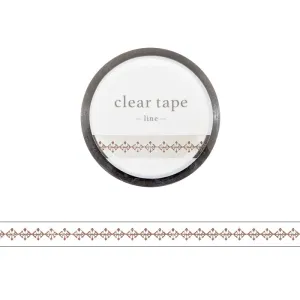 Line Chain PET Clear Tape