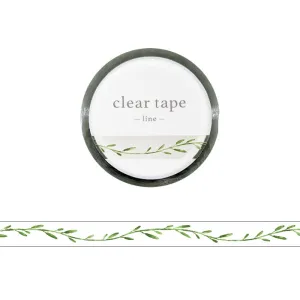 Line Olive PET Clear Tape