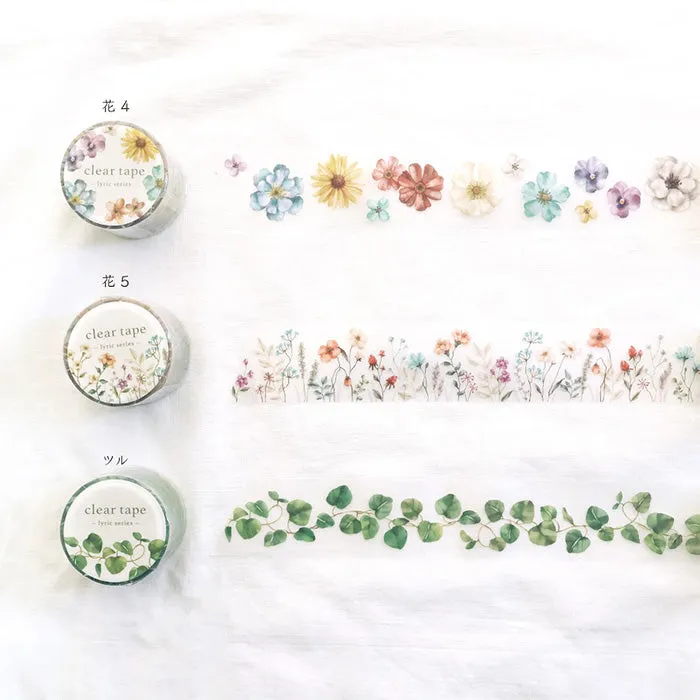 Lyric Flower 4 PET Tape