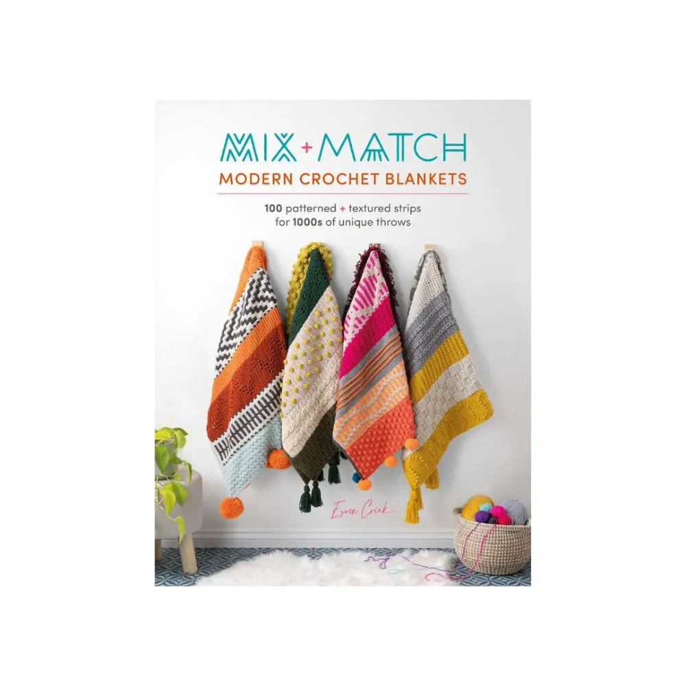 Mix   Match Modern Crochet Blankets