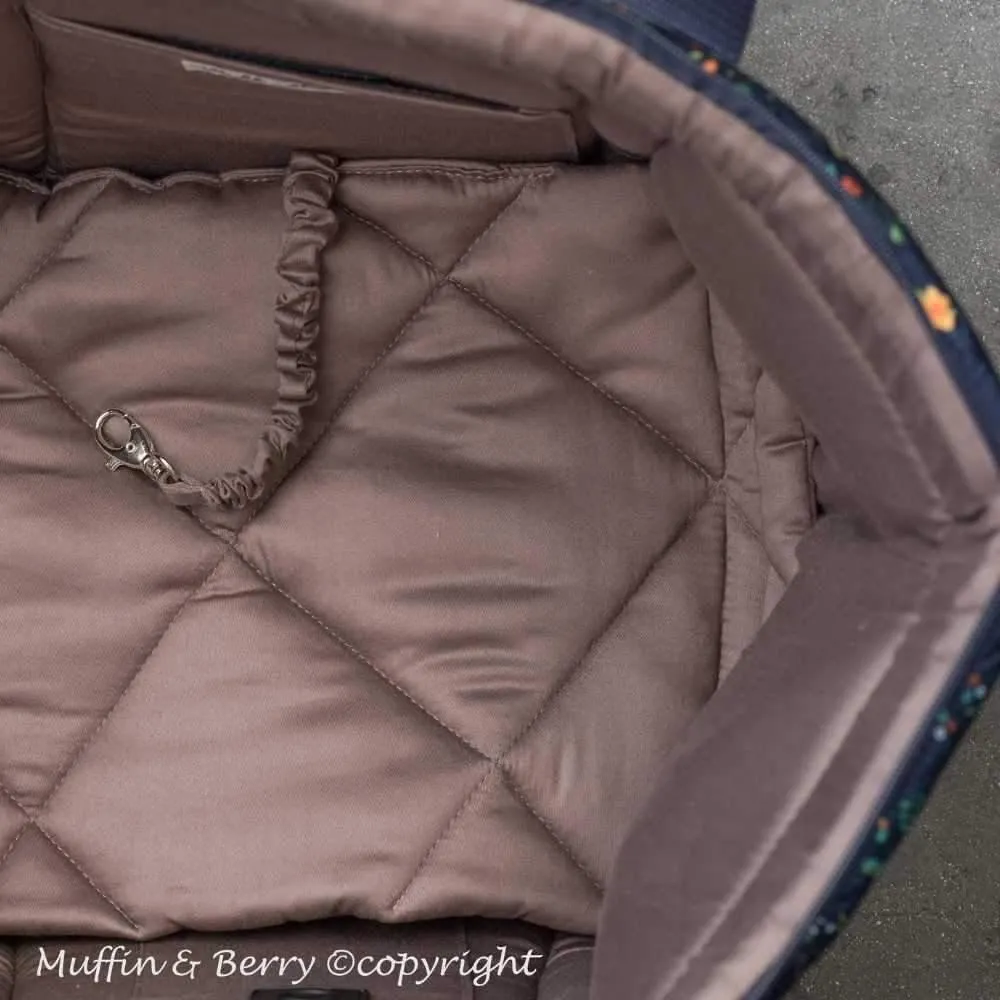 Muffin & Berry Soft Luxury Dog Carrier and Travel Bag - Zara