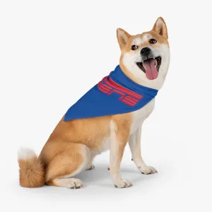 Pet Bandana Icon Logo Red/Blue