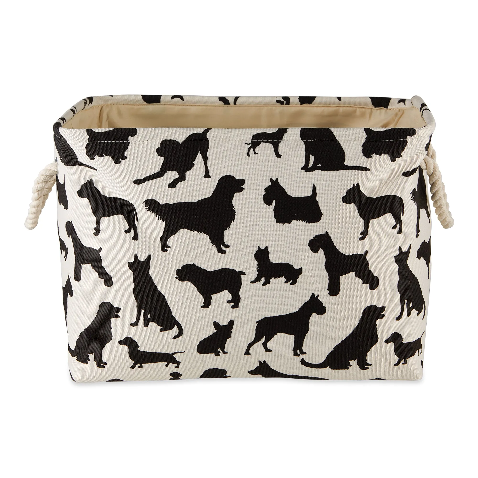 Polyester Pet Bin Dog Show Rectangle Small 14X8X9
