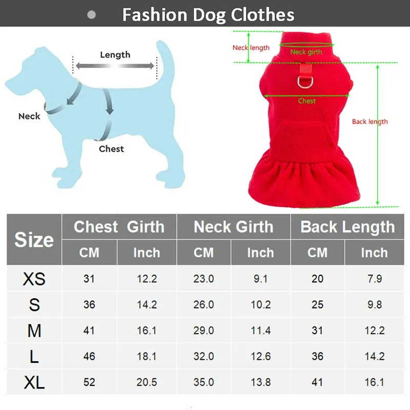 Pretty Pet Fleece Dress