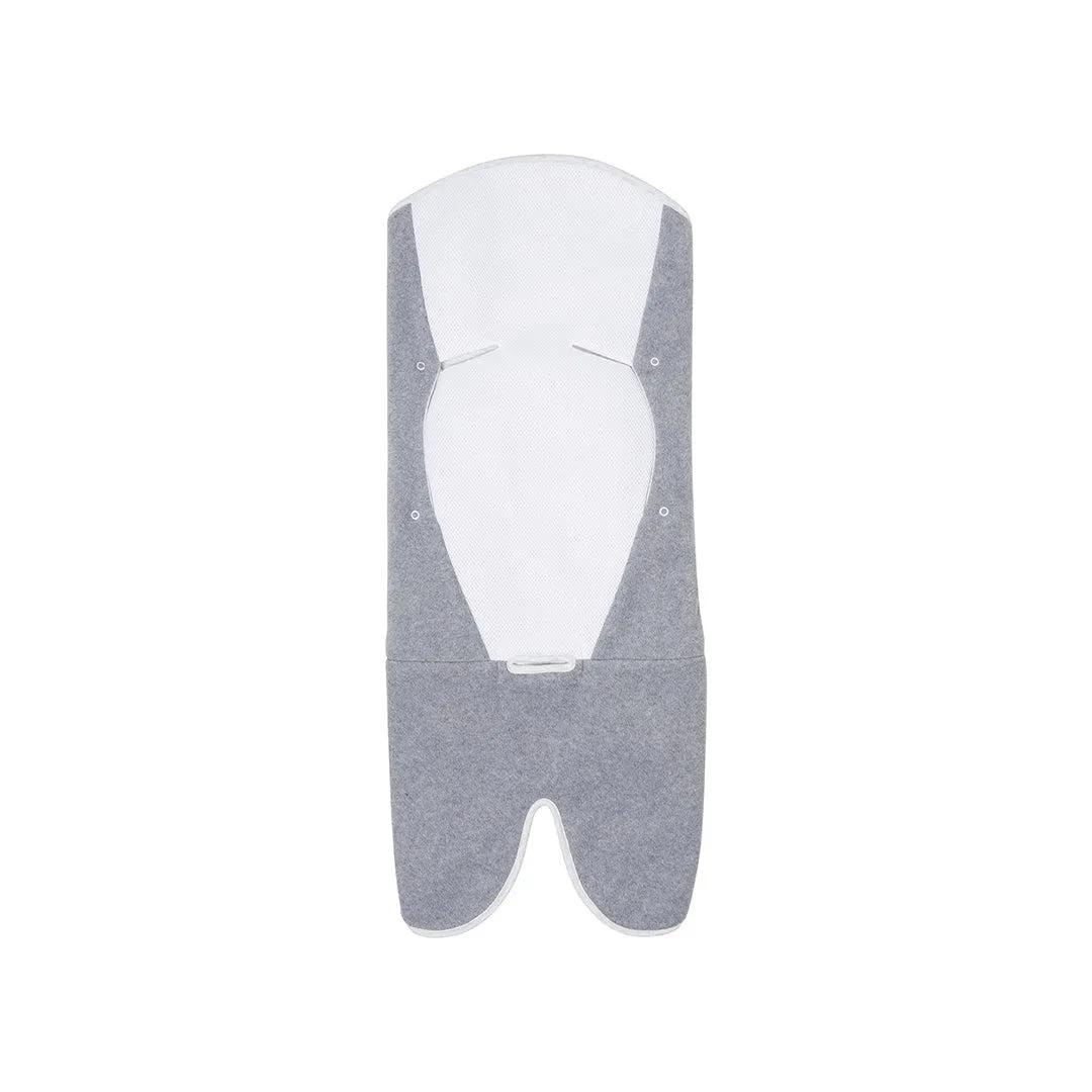 Purflo Cosy Wrap Travel Blanket - Minimal Grey