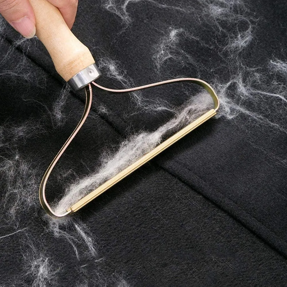 Reusable Portable Wood Lint Remover Pet Hair Remover