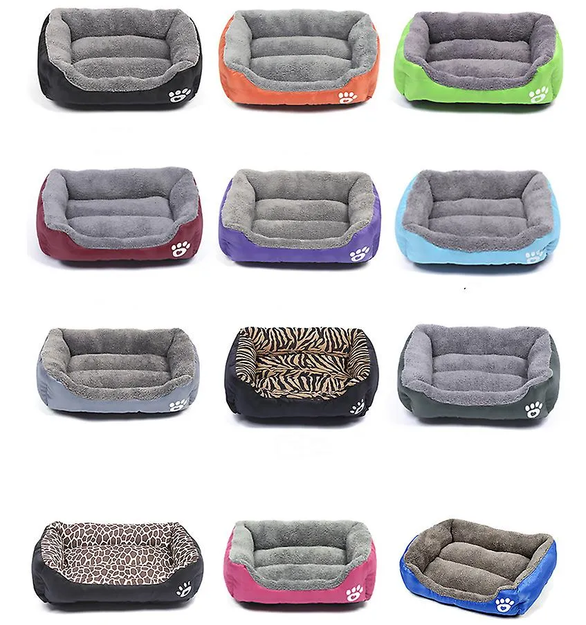 S 43*32cm purple Pet cat, dog bed, soft and comfortable pet nest AZ21809