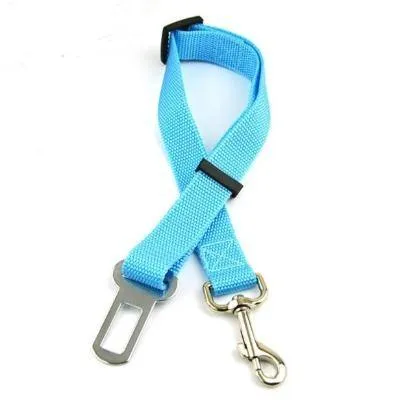 Safety Belt Nylon Pets Dog Cat Seat Lead Leash Adjustable