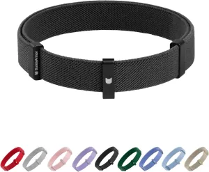 Safety Cat Collar - U.S. IDA Gold Awarding Design, Elastic Quick Release, Non Breakaway - Lightweight for Kitten, Neck Fit 7.8'-15.7' for All Small Large Cat,M(Midnight Black)
