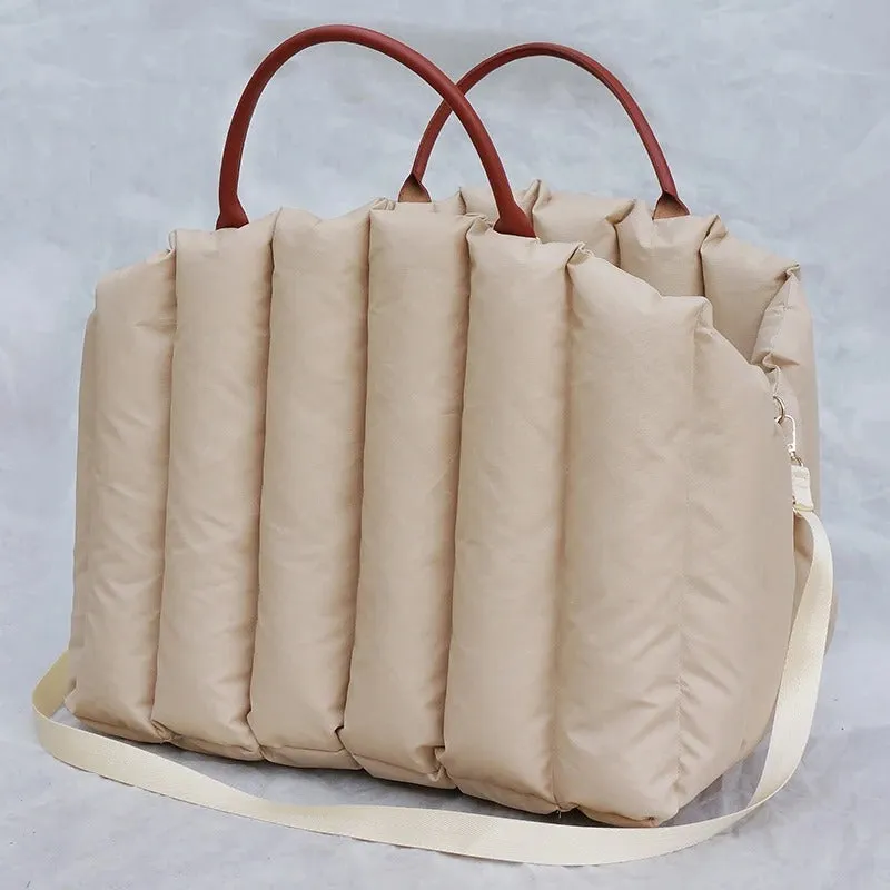 Safety Dog Car Carrier Handbag Seat - Portable Puppy Tote for Small Dogs & Cats