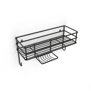 Shelf Basket Organiser Matt Black