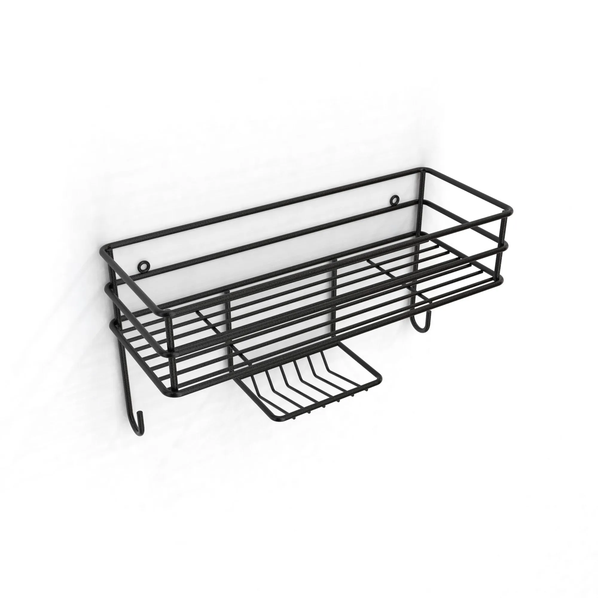 Shelf Basket Organiser Matt Black