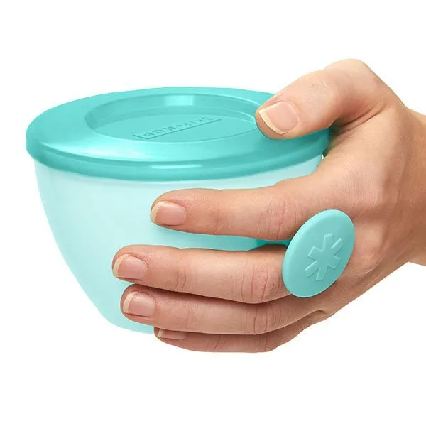 Skip Hop Easy Grab Bowls- Teal & Grey
