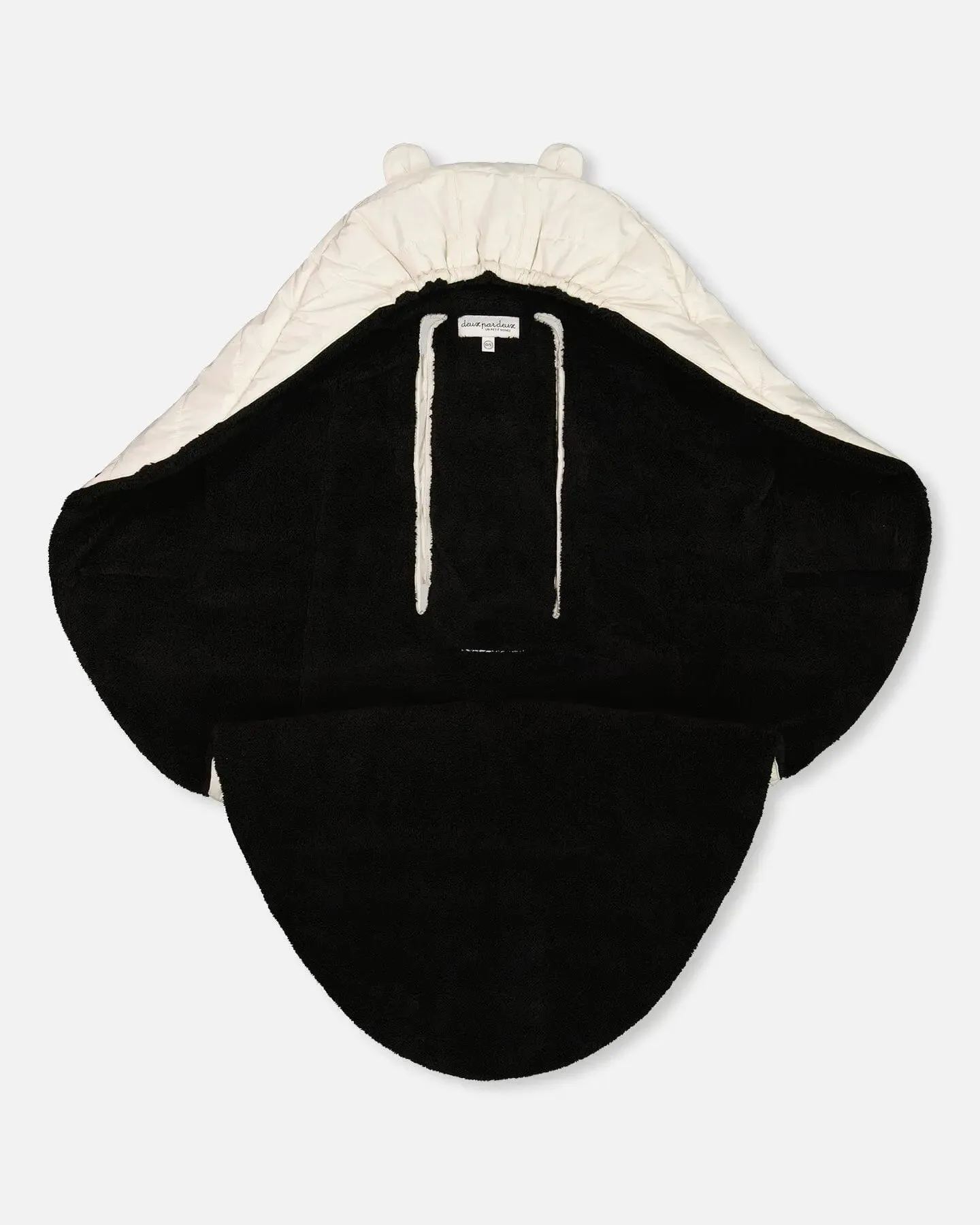 Snuggly Wrap Silver White For Car Seat And Stroller