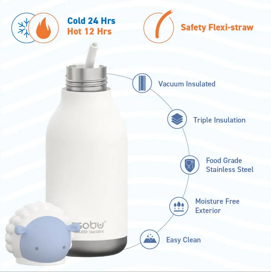 Stainless Water Bottle Bestie Sheep