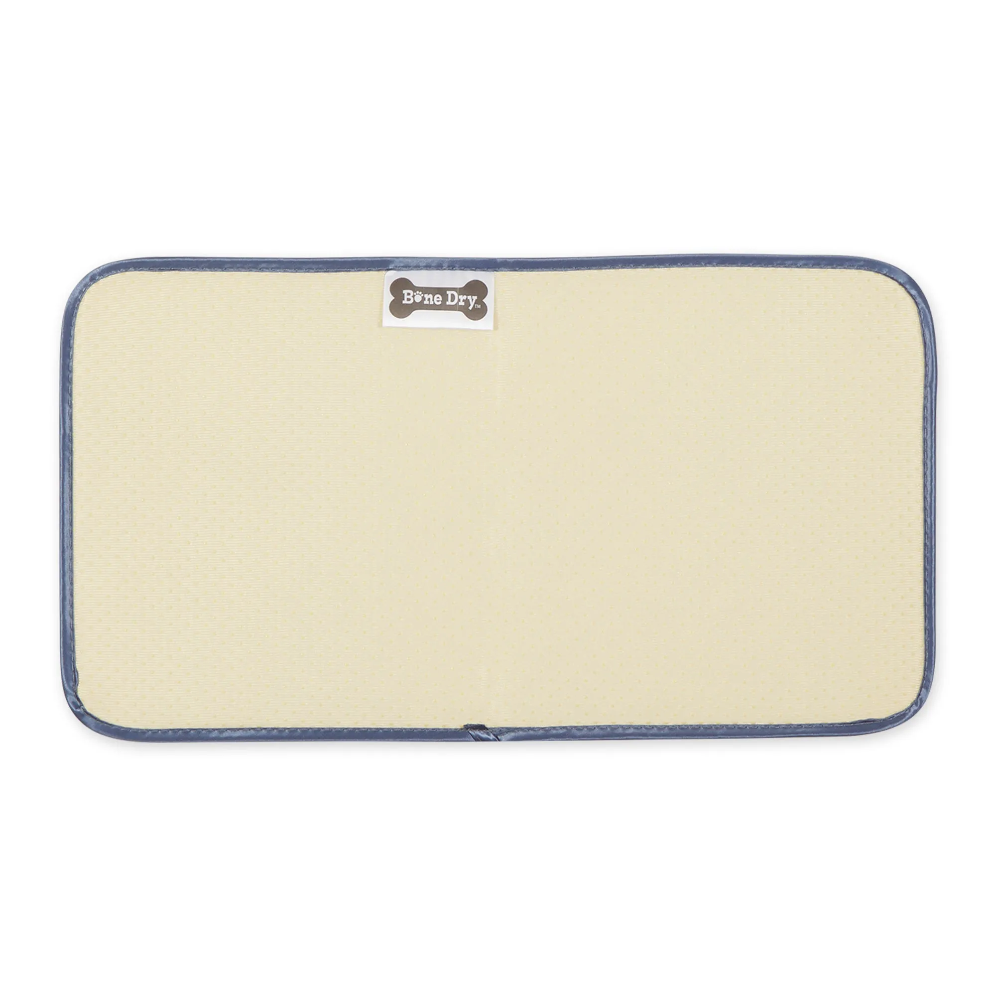Stonewash Blue Printed Trellis Paw Pet Mat Small