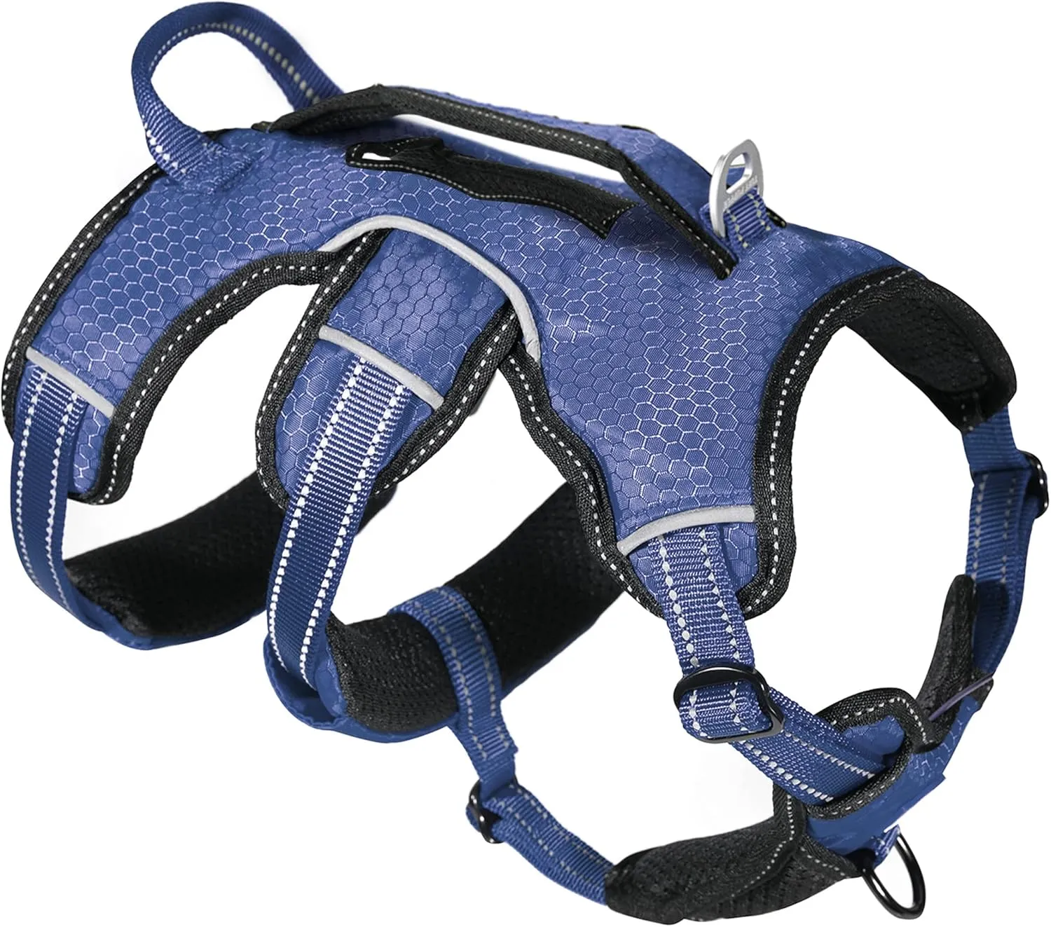 Tuff Pupper Escape Proof No Escape Dog Harness | 5 Point Adjustable Fit Harness for Dogs | Padded Dogs Harnesses | Handle Dog Lift Harnesses