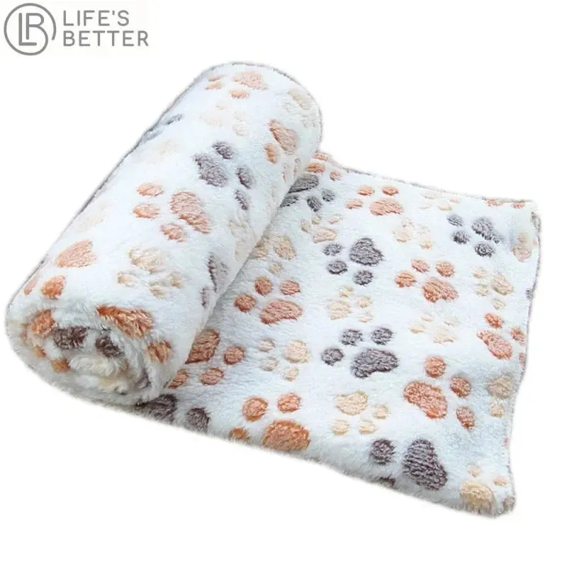 Warm Fleece Pet Blanket for Dog or Cat