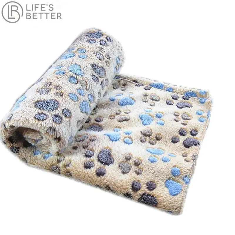 Warm Fleece Pet Blanket for Dog or Cat